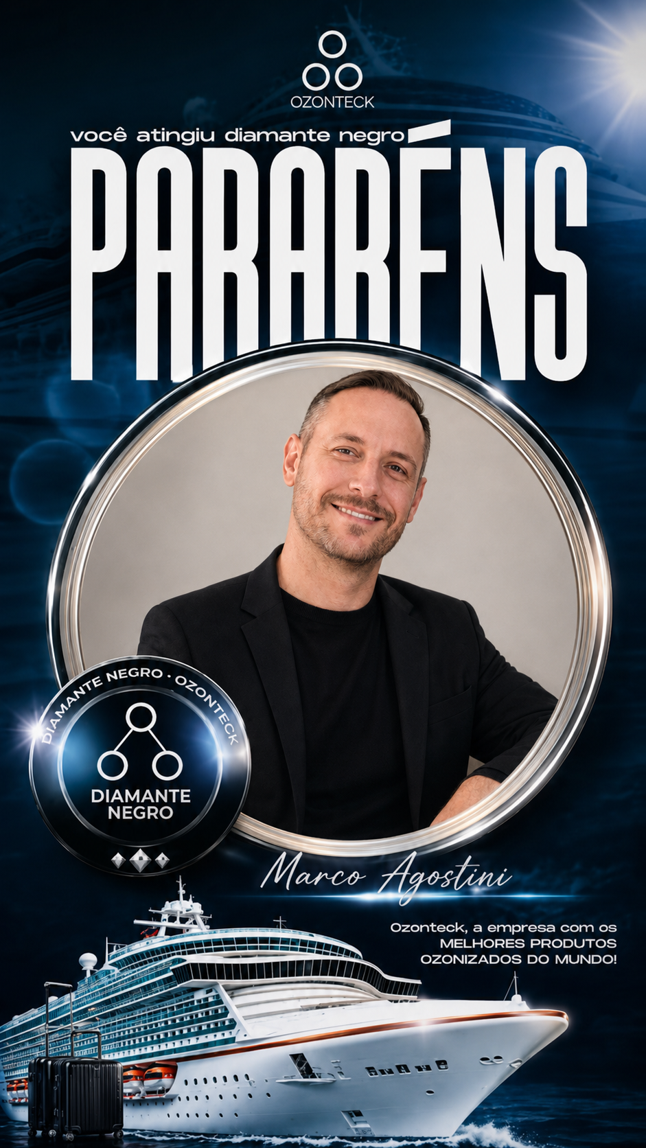 Marco Agostini — Diamante Negro OzonTeck
